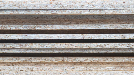 Layers of particle boards - a building material texture