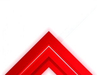 Abstract red and white graphic design