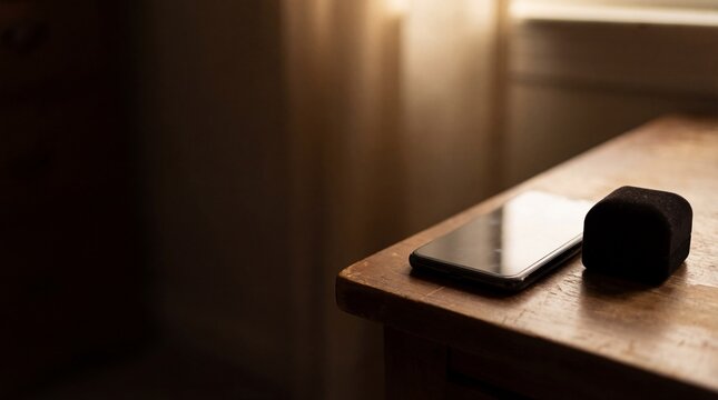 Phone Face Down Beside a Ring Box