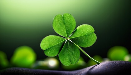 Four Leaf Clover Lucky Symbol