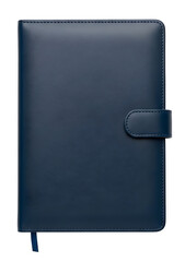 [Generative AI] 네이비 블루 가죽 다이어리 노트 커버
