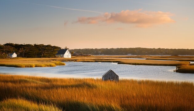 A Tender Non Violent Marsh Scene On Martha S Vineyard