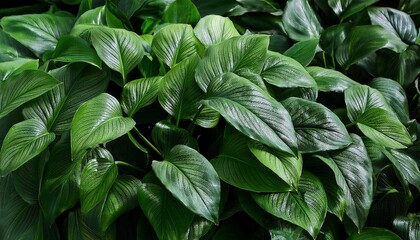 Bear S Breeches Or Acanthus Mollis Dark Green Glossy Lobed Large Leaves Plant