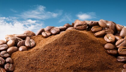 Coffee Bean Grains