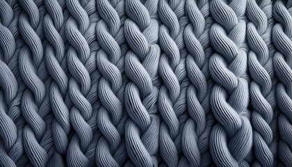 Soft Grey Merino Wool Sweater Texture As A Background