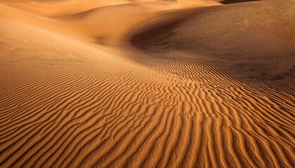 Golden Sand With Natural Wavy Patterns And Subtle Textures Creates A Peaceful Background Perfect For Beach Themes Relaxation Travel Or Design Projects With A Warm Earthy Tone