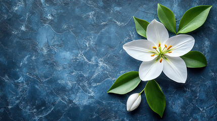 White Lilies flowers. Mourning or funeral background. White amaryllis flowers arranged Funeral symbol