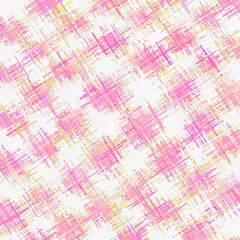 Pink Abstract Plaid Texture.