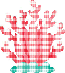 Red Pixel Heart Design