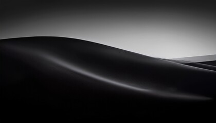 Black Gradient Overlay For Background Design