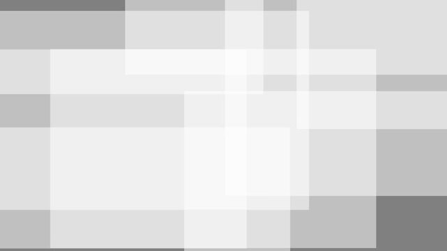 Abstract geometric white background with overlapping rectangles and block pattern texture