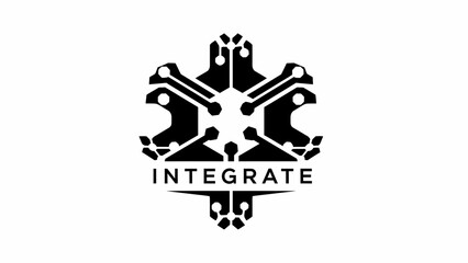 Integrate Logo Design with Hands United.