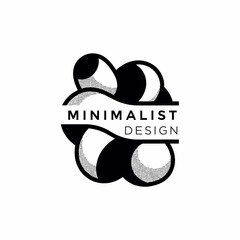 Minimalist Design Logo with Simple Shapes.