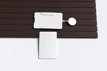 Id Card Holder Mockup