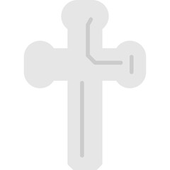 Easter Cross Symbol Icon