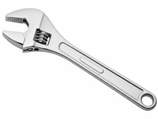 Obraz premium Adjustable wrench tool isolated on white background