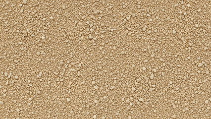 Close-up of small beige gravel or pebbles texture