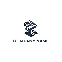 Obraz premium Modern Company Logo Design Template.