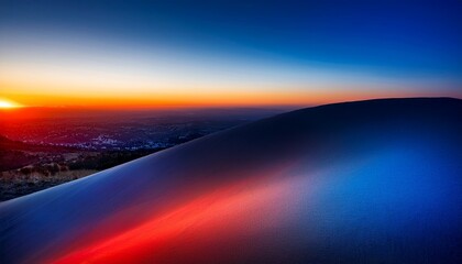 Black Blue Orange Red Gradient Background Generative Ai