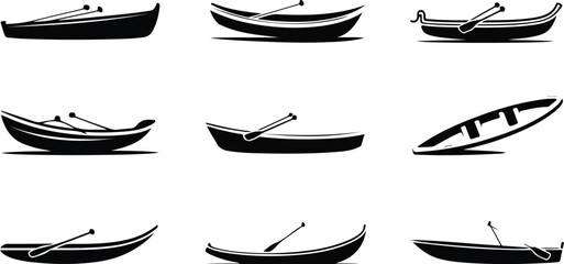 Rowboat Icon Set  Rowboat Icons &ndash; Top Collection