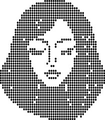 Simple Woman Face Design