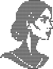 Simple Woman Profile Design