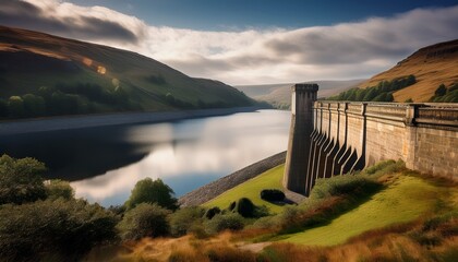 Clatteringshaws Dam