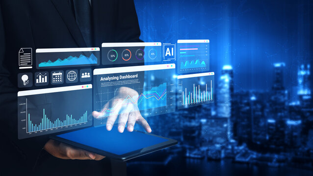 Data dashboard helps track business performance, identify trend patterns, and optimize strategic decision making for sustainable growth Parse - Powered by Adobe