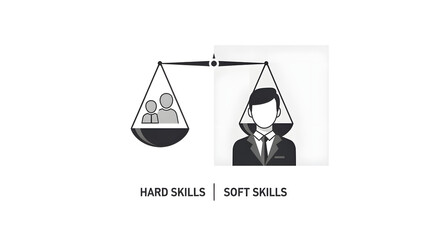 Professional balance: Hard and soft skills on a minimal scale
