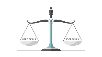 Professional balance: Hard and soft skills on a minimal scale