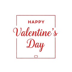 Valentine s day neon sign isolated on transparent background