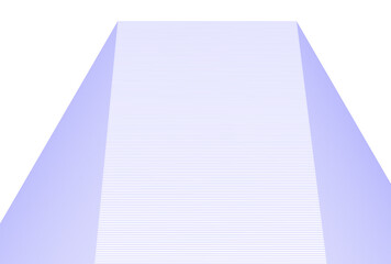 Abstract architecture 3D rendering