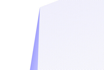 Abstract architecture 3D rendering