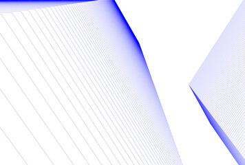 Abstract architecture 3D rendering