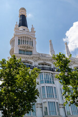 Obraz premium Madrid trip during the summer period
