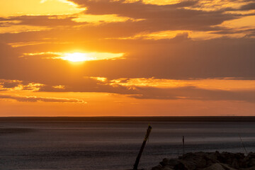 wschód słońca na pustyni  © ckukis