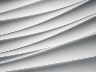 Obraz premium Smooth white waves texture