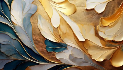 Abstract Wallpaper Texture Oilpaint Made With Generative Ai