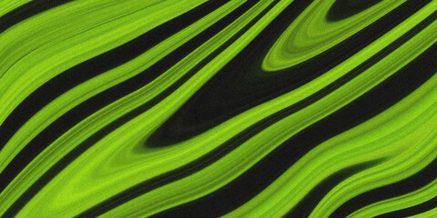 A striking abstract composition of flowing green and black lines creating a dynamic and visually interesting pattern high quality professional detailed © Nasrin