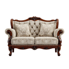 Elegant victorian love seat
