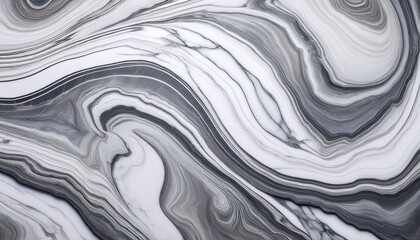 swirling veins of white and gray in polished marble background pattern