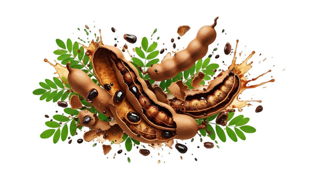 Silkworms on mulberry leaves sericulture and natural dye source
