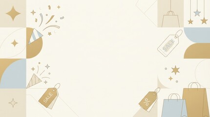 Exciting shopping event featuring discounts and promotions online marketplace digital graphics modern design aesthetic visuals engaging content for enhanced user experience