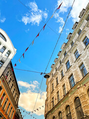 Cityscape of Riga old town, Latvia