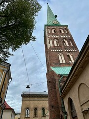 Cityscape of Riga old town, Latvia