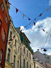 Cityscape of Riga old town, Latvia