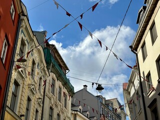 Cityscape of Riga old town, Latvia