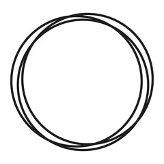 Hand drawn circle