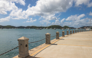 Exposure done in the Waterfront Highway located in the capital of St. Thomas USVI, Charlotte Amalie, with beautiful views of the Ocean