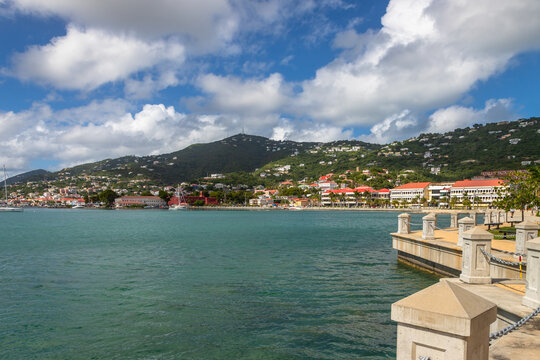 Exposure done in the Waterfront Highway located in the capital of St. Thomas USVI, Charlotte Amalie, with beautiful views of the Ocean